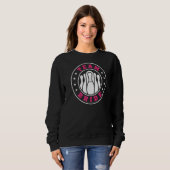 Sweatshirt Équipe Mariée Équipe Mari Bowling Enterrement de V (Devant entier)
