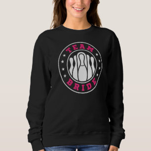 Sweatshirt Équipe Mariée Équipe Mari Bowling Enterrement de V