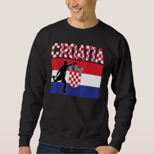 Sweatshirt Équipe Nationale De Croatie Football Mondial Footb