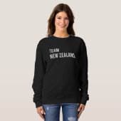 Sweatshirt Équipe Nouvelle-Zélande (Devant entier)