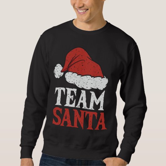 Sweatshirt Équipe Père Noël/Noël (Devant)