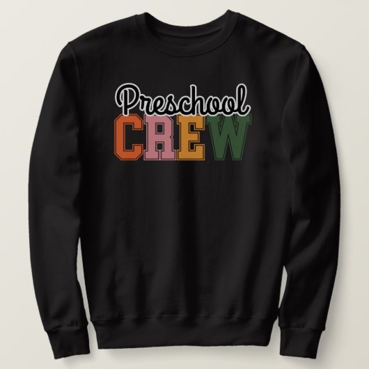 Sweatshirt Équipe préscolaire mignonne (Design devant)