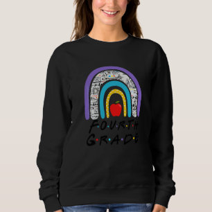 Sweatshirt Équipe Quatrième Année Équipe Retour Au Lycée Arc-