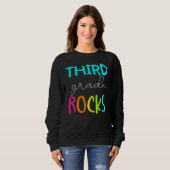 Sweatshirt Équipe Rocks de 3e année 3e année Enseignant 2 (Devant entier)