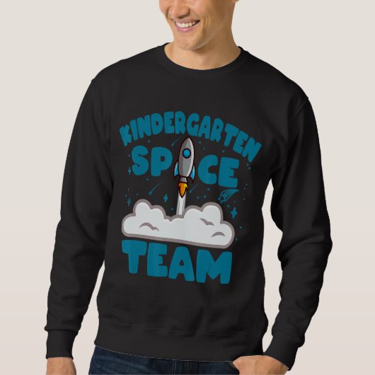 Sweatshirt Équipe spatiale maternelle (Devant)