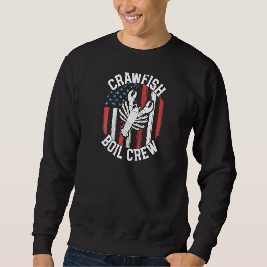 Sweatshirt Équipement De Réchaudronnerie Crawfish Funny Cajun (Devant)
