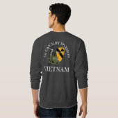 Sweatshirt ęr Vétérinaire de Cav Vietnam (Dos entier)