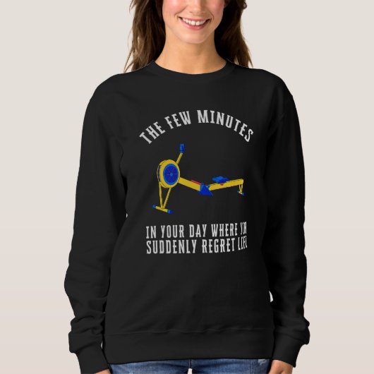 Sweatshirt Erg Ergometer And Rowing Exercise Machine Rowing W (Devant)