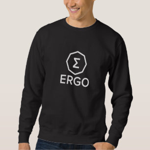 Sweatshirt Ergo Crypto (Erg) [ Art Algo CryptoCurrency ]