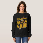 Sweatshirt Erreurs Nous Aider À Augmenter Des Enseignants Rét (Devant entier)