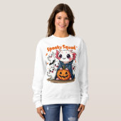 Sweatshirt Escadron Axolotl éffrayant (Devant entier)