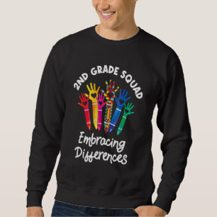 Sweatshirt Escadron de 2e année tenant compte des différences