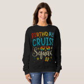 Sweatshirt Escadron de croisière d'anniversaire Croisière Vac (Devant entier)