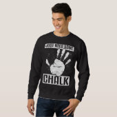 Sweatshirt Escalade Bouldering Alpinisme Juste Besoin De Plus (Devant entier)