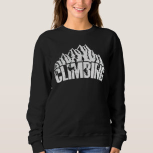 Sweatshirt Escalade Escalade de montagne