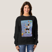 Sweatshirt Escalade murale intérieure Escaladeurs de roche Ac (Devant entier)
