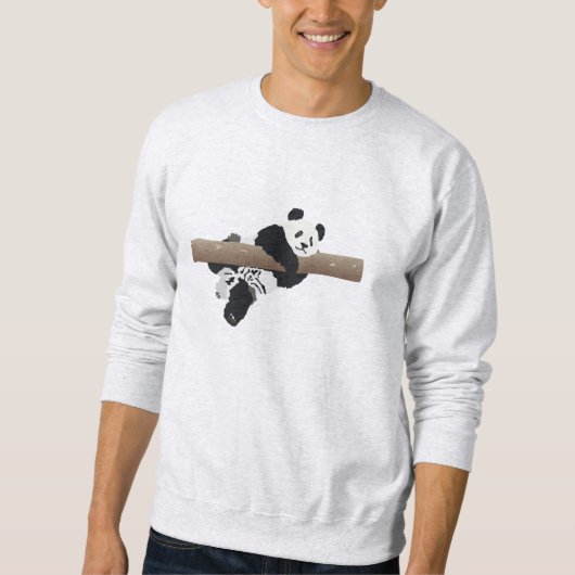 Sweatshirt Escalade Panda (Devant)