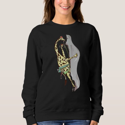 Sweatshirt Escalade Rock Giraffe (Devant)
