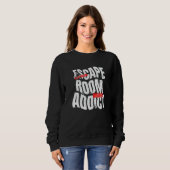 Sweatshirt Escape Room Addict Urban Style (Devant entier)