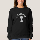 Sweatshirt Escape Room Game Adventure Quest Solve Puzzles Mys (Devant)