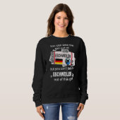 Sweatshirt Eschweiler Boarding Pass Eschweiler Girl Eschweile (Devant entier)
