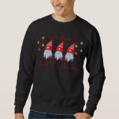 Sweatshirt Escouade Gnome de Noël - Festive Conception de vac (Devant)