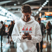 Sweatshirt Escouade Gnome de Noël - Festive Conception de vac