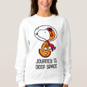 Sweatshirt ESPACE | Astronaute de Snoopy (Devant)