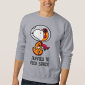 Sweatshirt ESPACE | Astronaute de Snoopy (Devant)