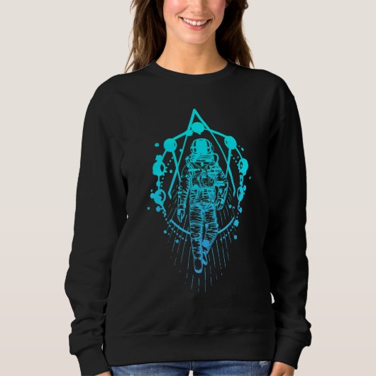 Sweatshirt Espace Astronaute Marche Spatiale Les Astronautes (Devant)