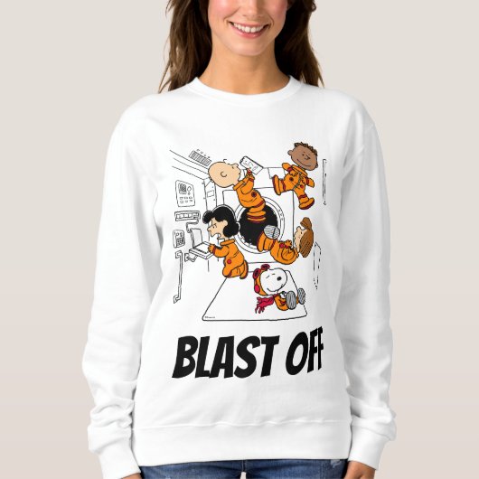 Sweatshirt ESPACE | Bande d'arachides dans l'espace (Devant)