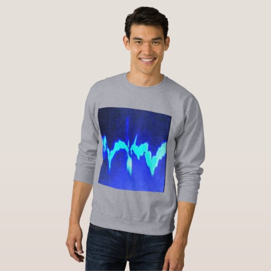 Sweatshirt Espace cosmique Alien (Devant entier)