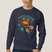 Sweatshirt Espace extra-atmosphérique de planète d'astronome (Devant)