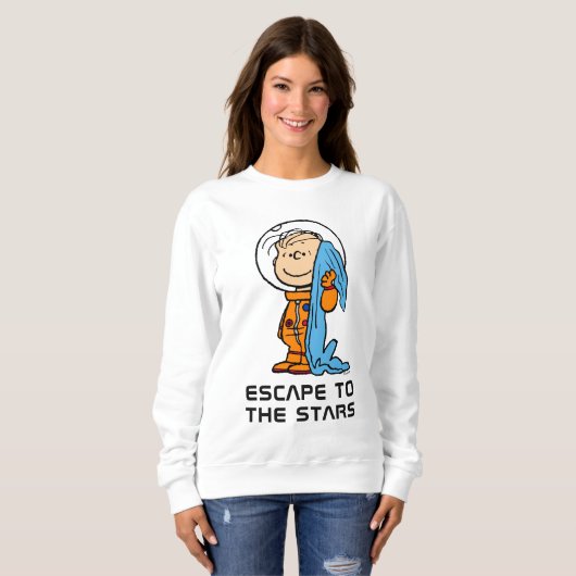 Sweatshirt ESPACE | Linus Astronaut (Devant entier)