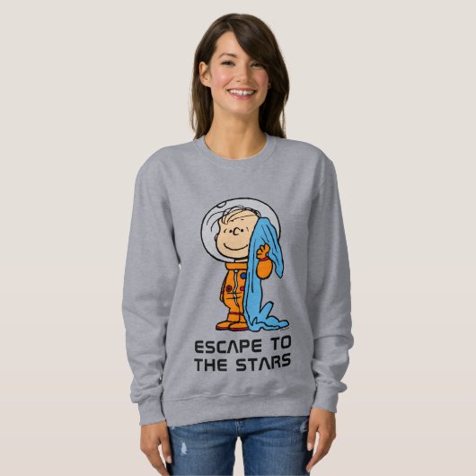 Sweatshirt ESPACE | Linus Astronaut (Devant entier)