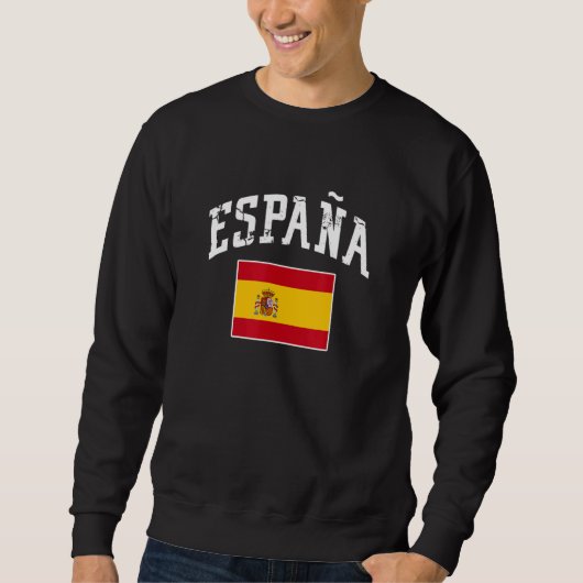 Sweatshirt España Espagne drapeau espagnol Espana Espanol (Devant)