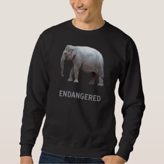 Sweatshirt Espèces animales en voie de disparition Eléphant a