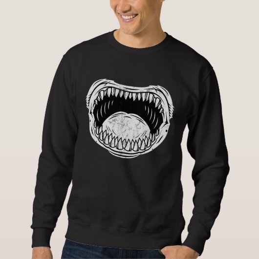 Sweatshirt Espèces Éducatives de Requins Cool Biologistes Mar (Devant)