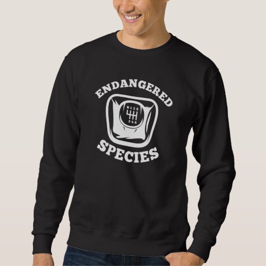 Sweatshirt Espèces menacées (Devant)