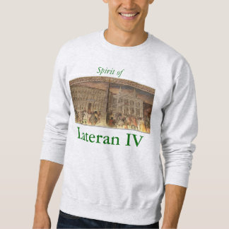 Sweatshirt Esprit de chemise de Lateran IV