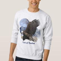 ESPRIT DE LA LIBERTÉ Aigle chauve Vêtements de fau