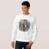 Sweatshirt Esprit de l'Alaska (Devant entier)