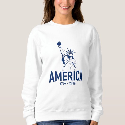 Sweatshirt Esprit de liberté 1776-2026 (Devant)
