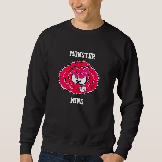 SWEATSHIRT ESPRIT DE MONSTRE (Devant)