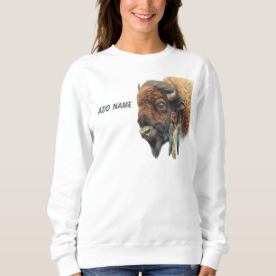 Sweatshirt Esprit des Plaines : Buffle Sacré