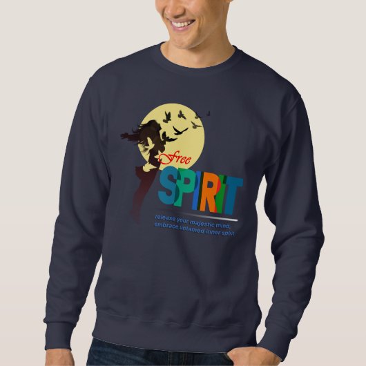 Sweatshirt Esprit libre | Hommes (Devant)