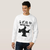 Sweatshirt Esprit martial 5 - (Devant entier)