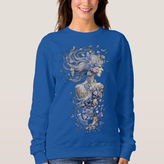 Sweatshirt Esprit sauvage - La Femme enracinée (Devant)