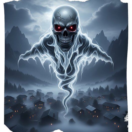 Sweatshirt Esprit squelette d'Halloween éffrayant