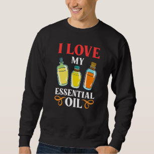 Sweatshirt Essential Oil Diffuser Peppermenthe Aromathérapie